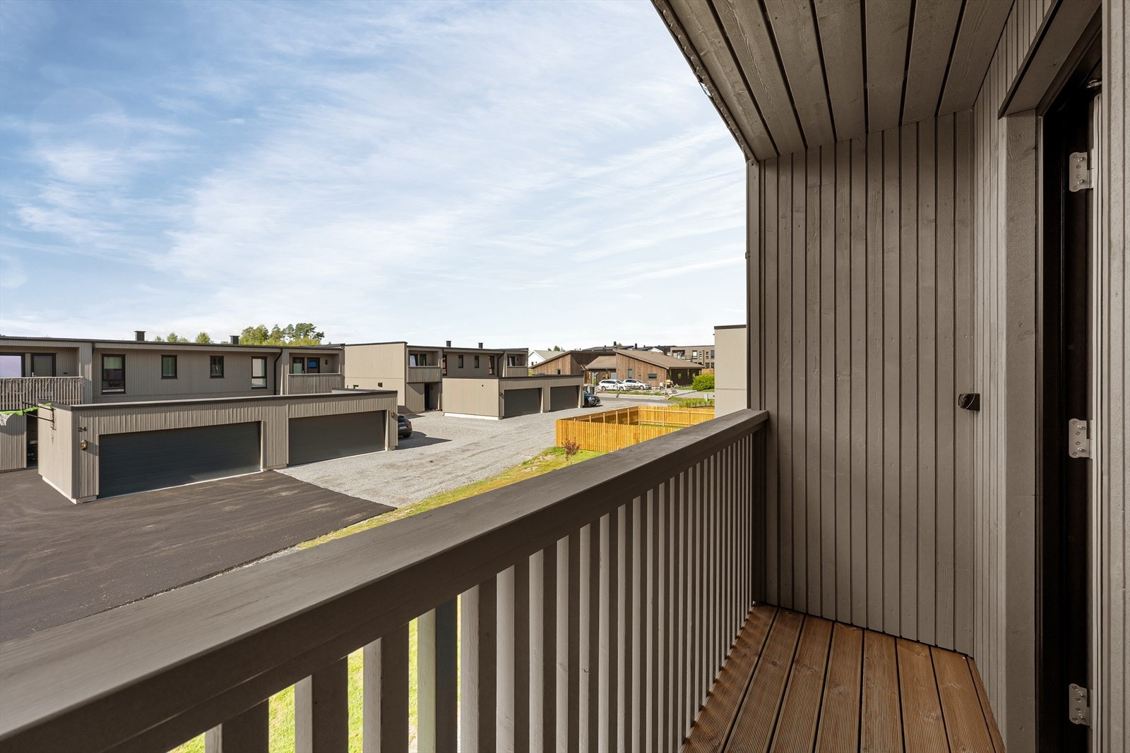 Balkong med utgang fra det andre soverommet. Galleribilde