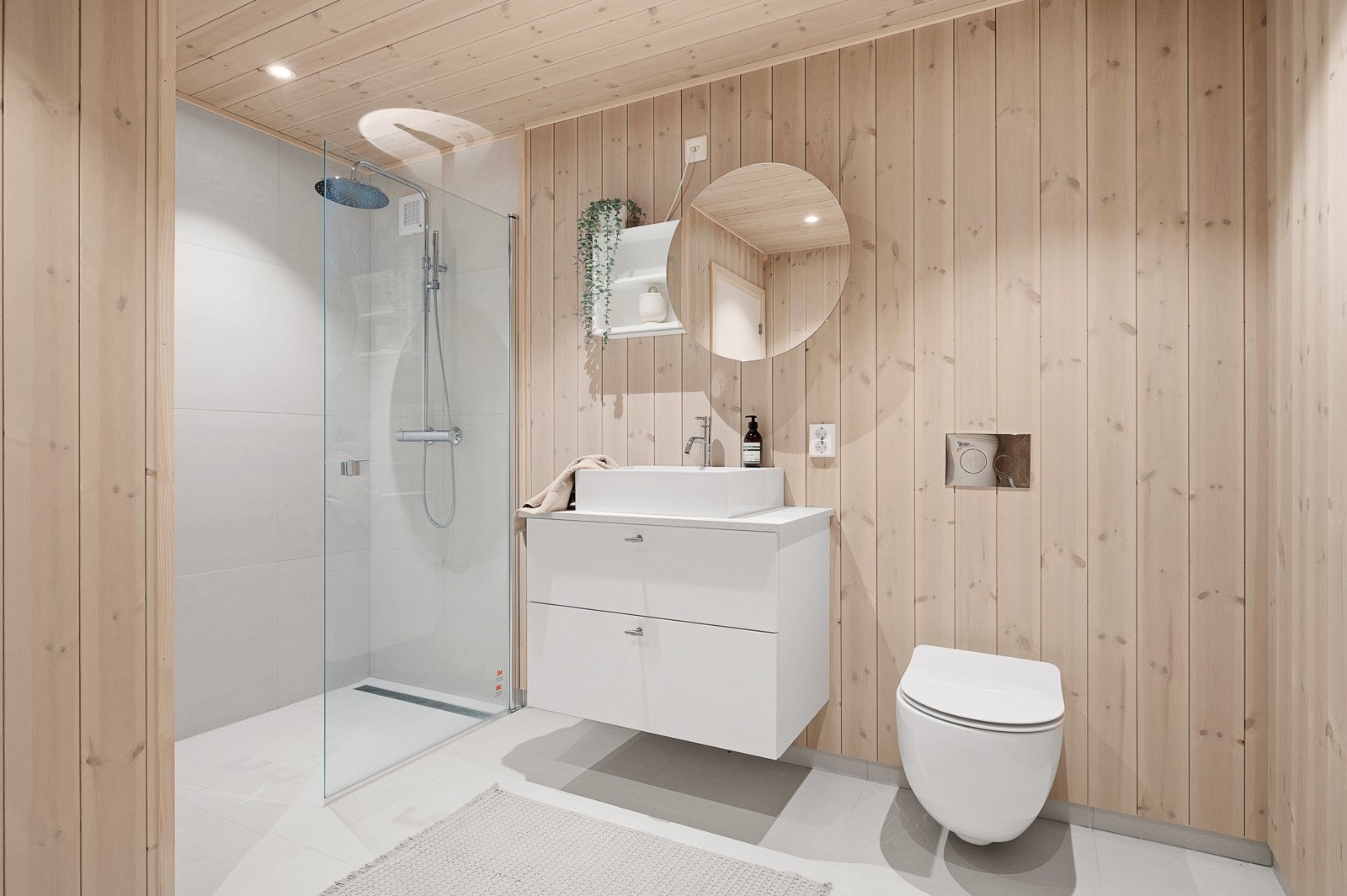 Badet i underetasjen. Galleribilde