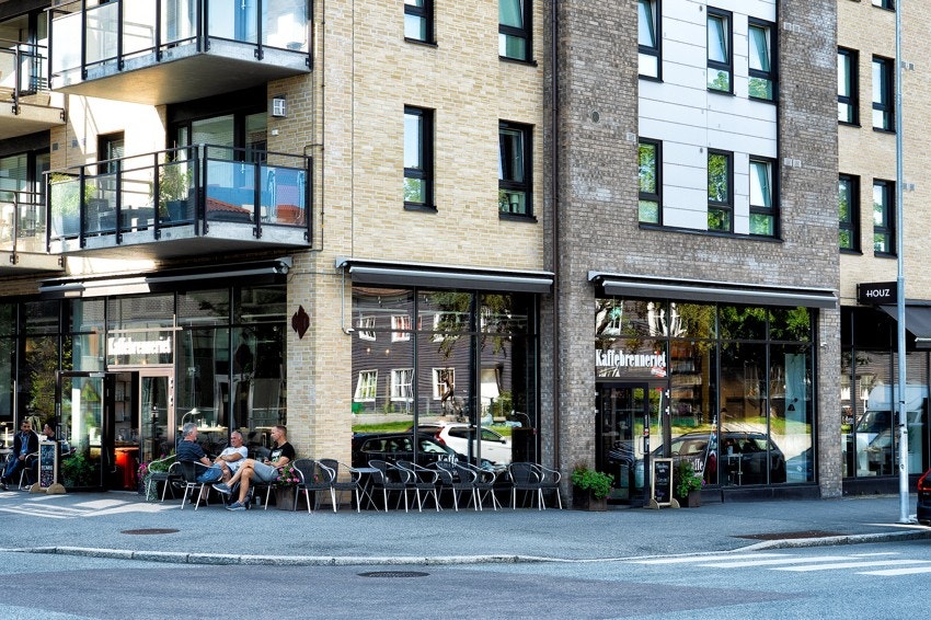 Løren har gjennomgått en spennende utvikling de siste årene og byr nå på et variert utvalg av hyggelige restauranter, kaféer og servicetilbud Galleribilde