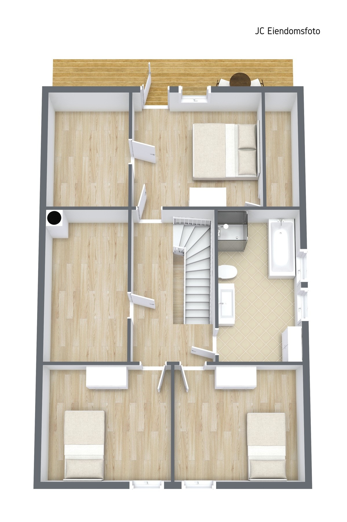 Plantegning 2. etasje. Galleribilde