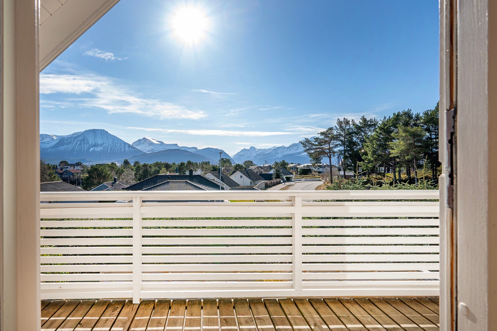 ... med en helt fantastisk utsikt! Galleribilde