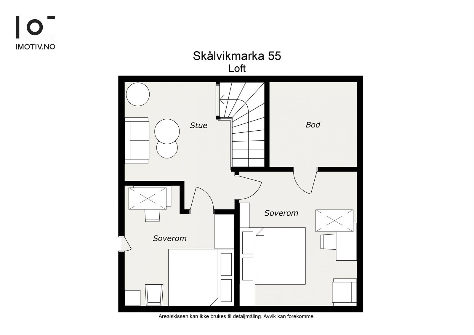 - Plantegning loft - Galleribilde