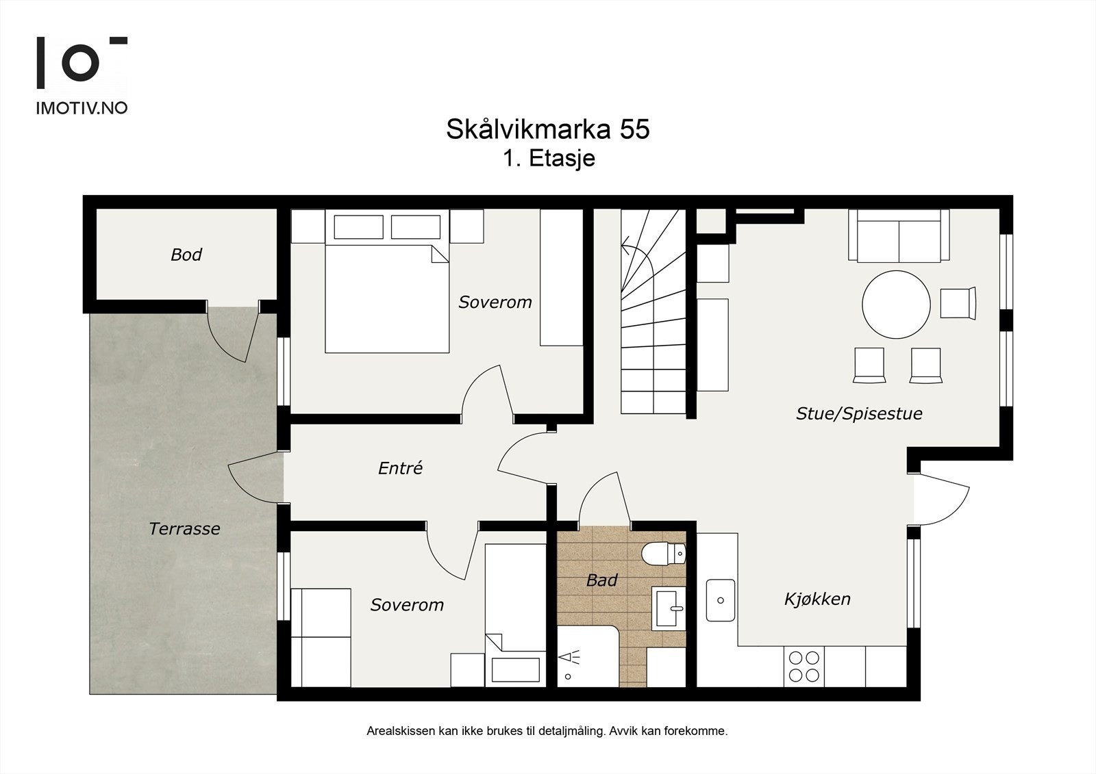 - Plantegning 1. etasje - Galleribilde