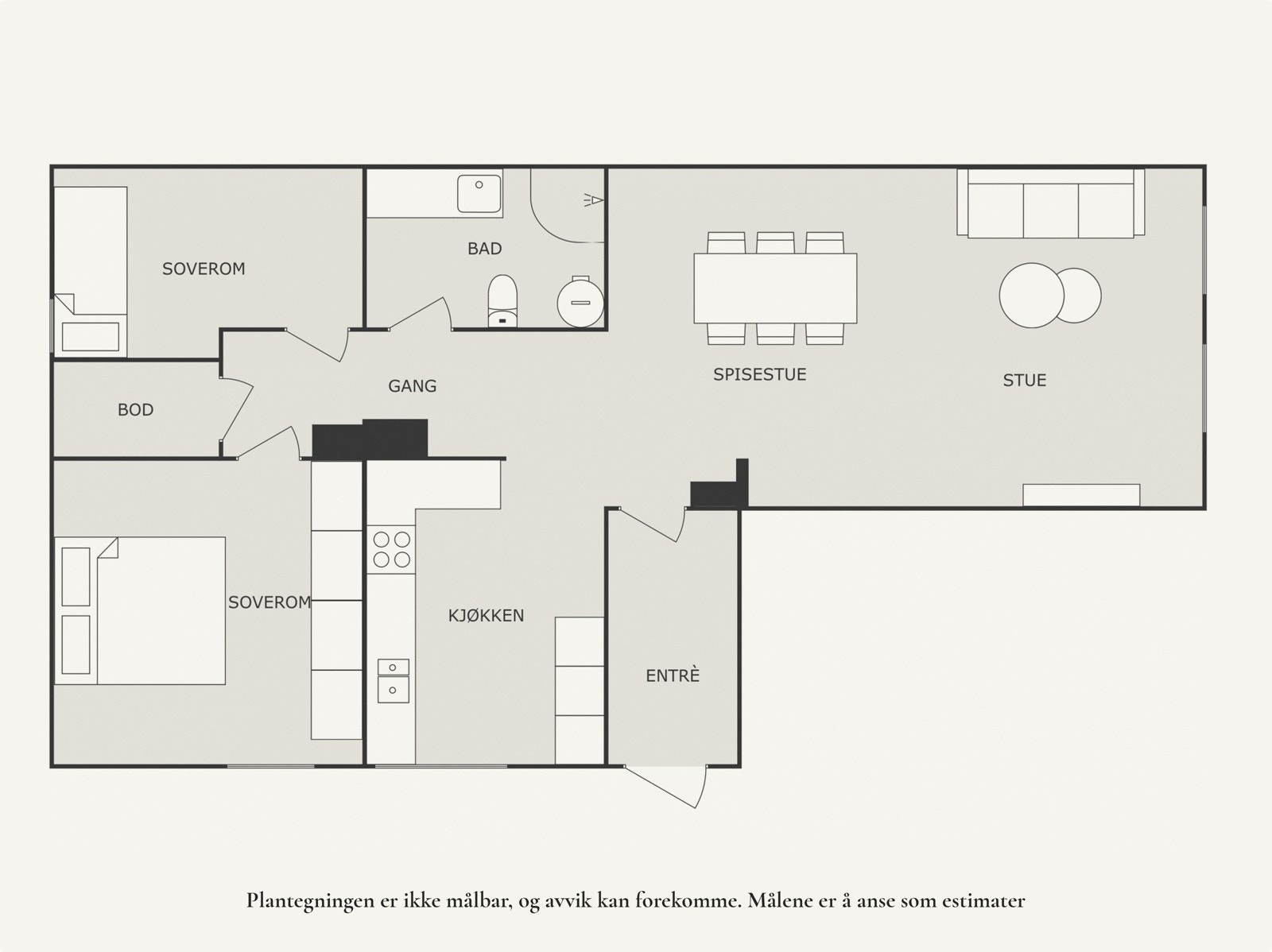 Plantegning. Galleribilde