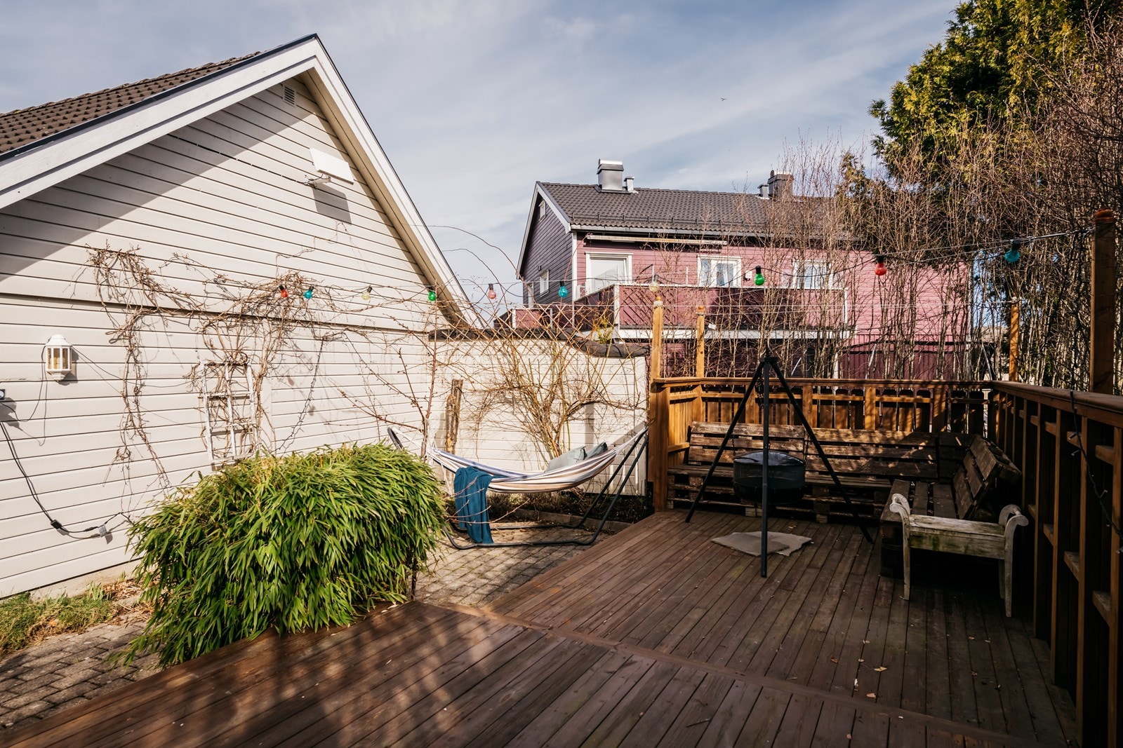 Nå som trær og busker begynner å bli grønne, vil du få masse lune områder Galleribilde