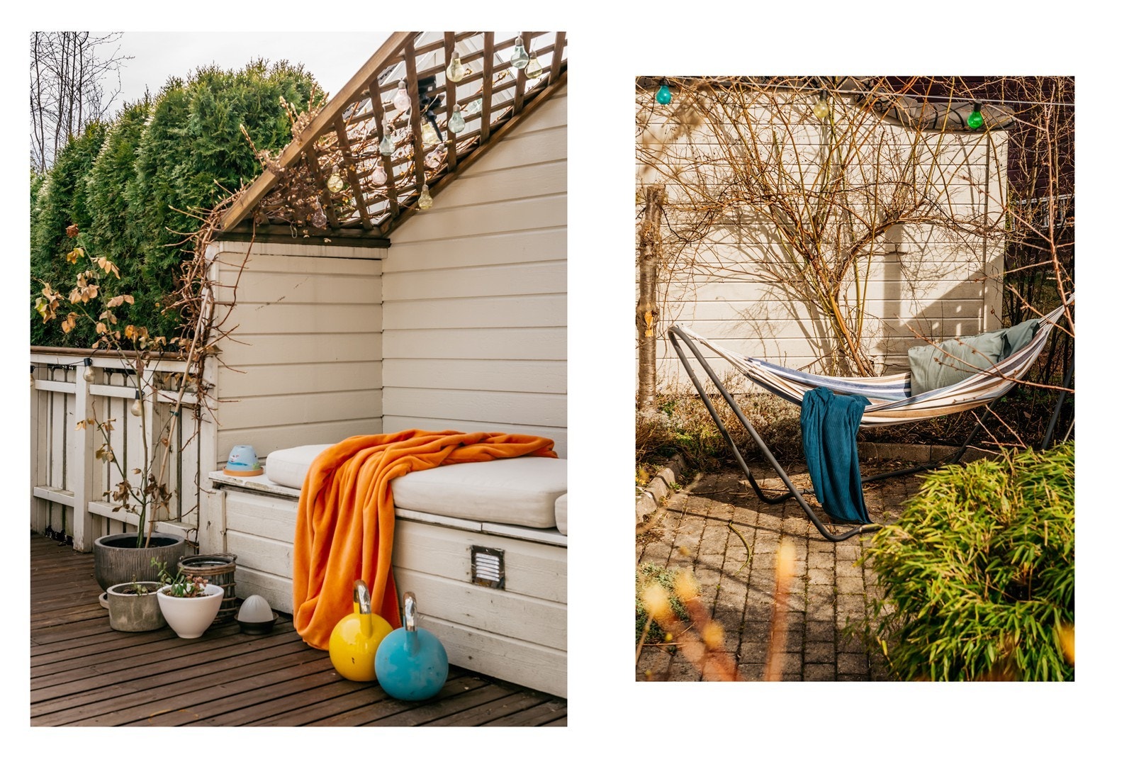 Det er rett å slett en liten idyllisk stemning bakpå her Galleribilde