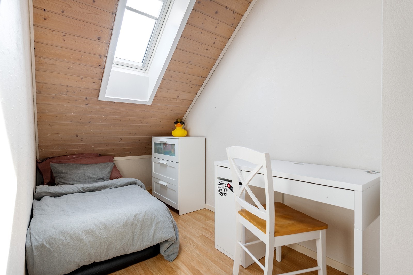 Her kommer du inn i rommet som opprinnelig er en bod Galleribilde