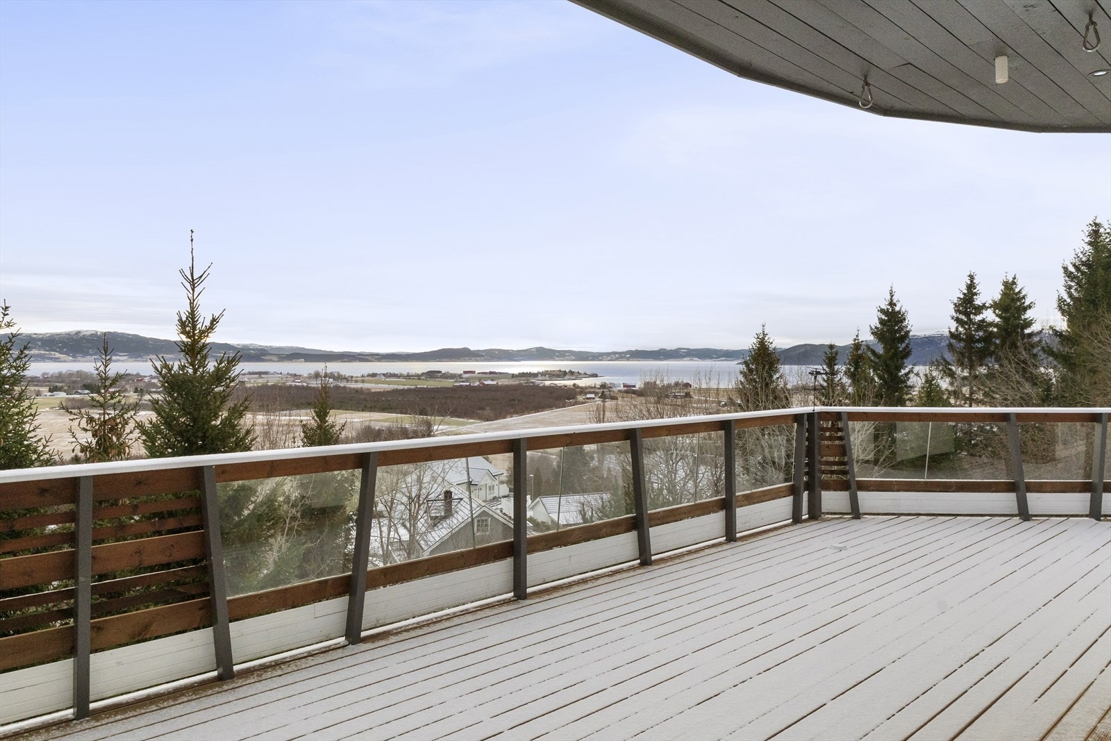 Her får man gode solforhold store deler av dagen. Galleribilde