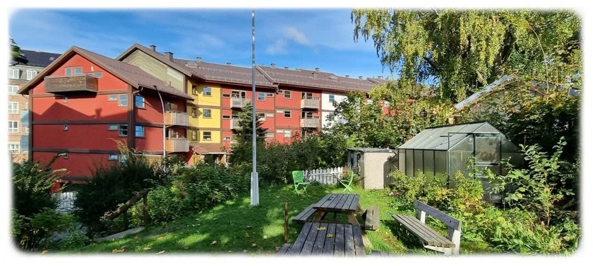 Fellesareal sommer (foto Kurt Evert Odin Stenbakk) Galleribilde