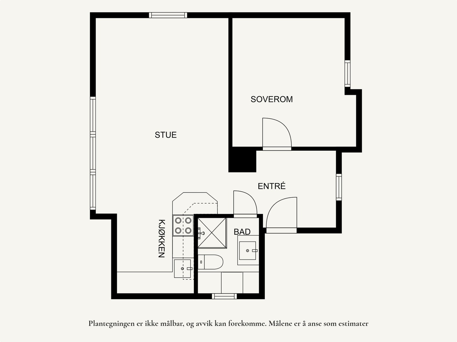 Plantegning. Galleribilde
