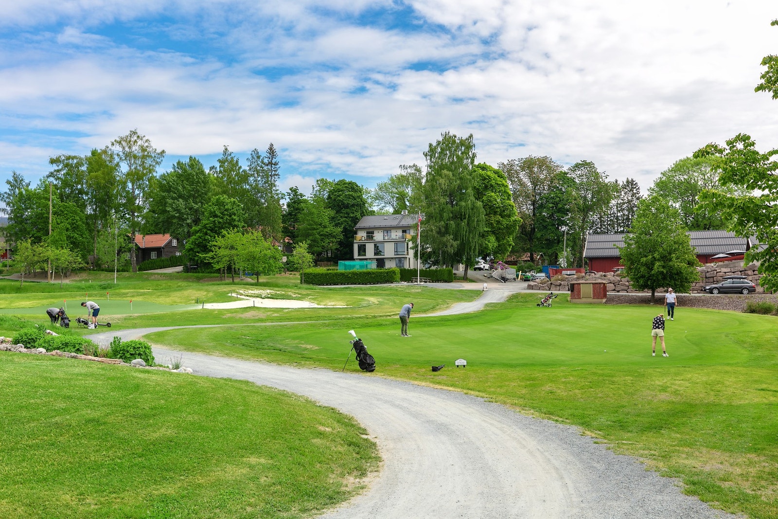 Områdebilde fra Grini golfbane Galleribilde