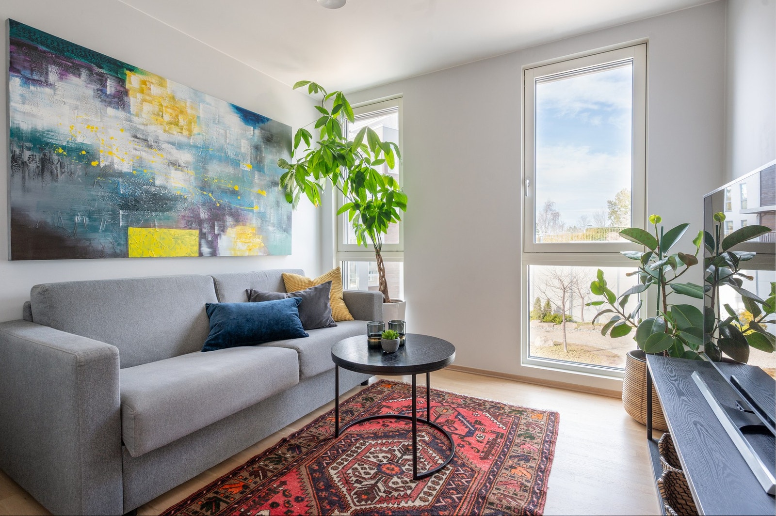 Soverom 3 kan benyttes som et ekstra stuerom. Galleribilde