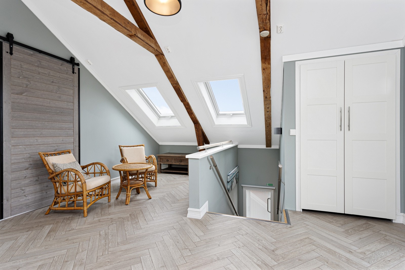 Trappen opp til 3.etasje. Galleribilde