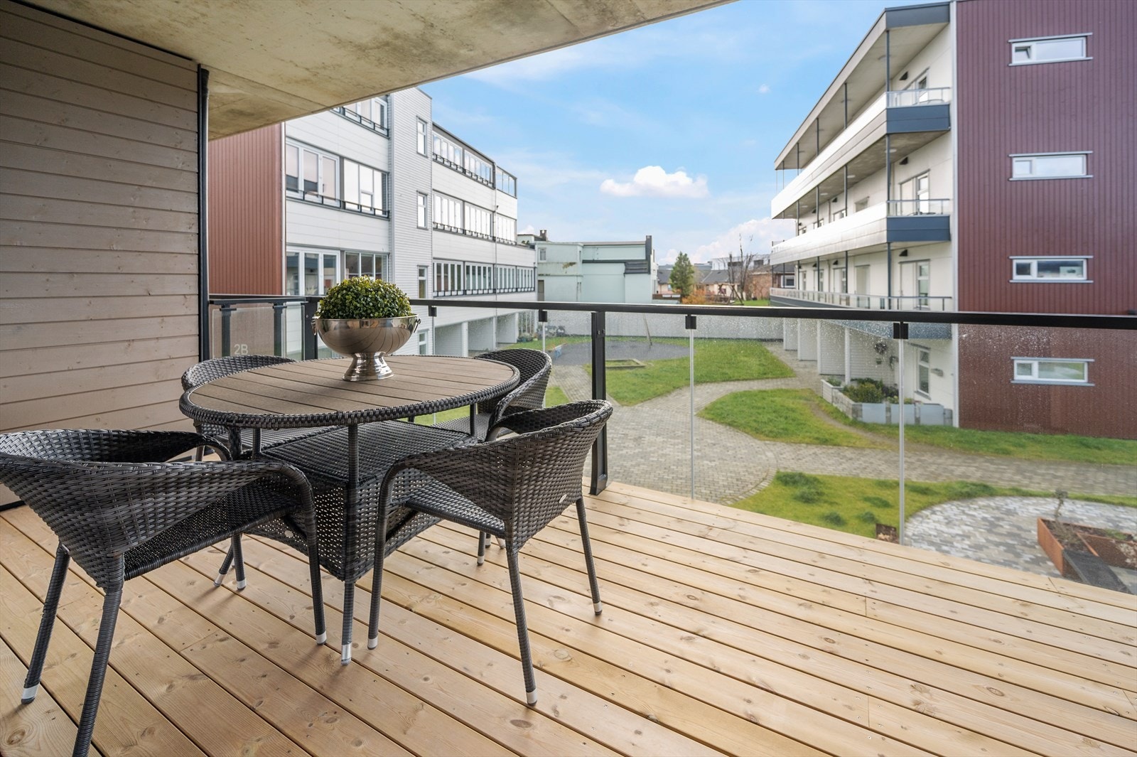 Her kan man nyte varme sommerdager. Galleribilde