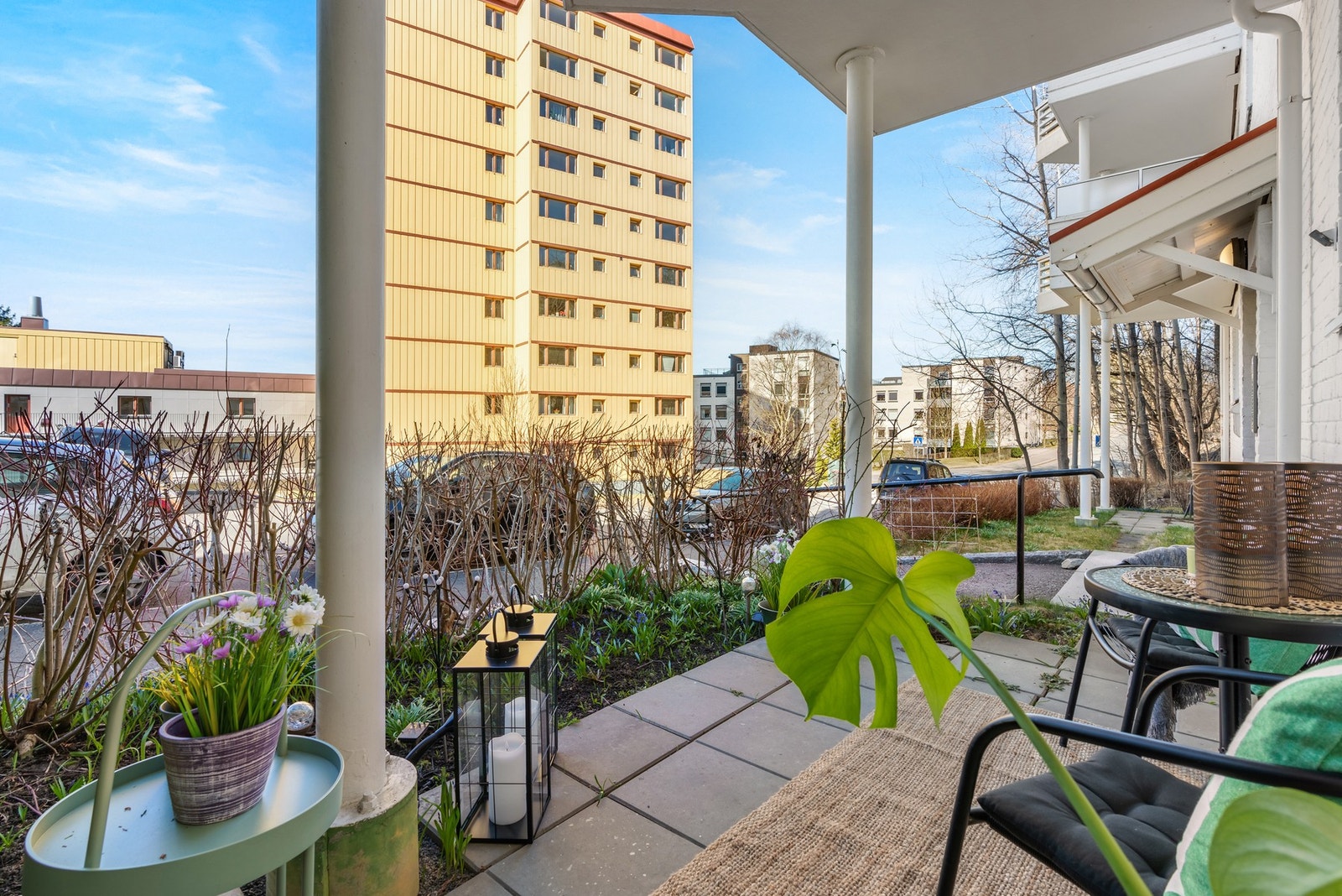 Det er tillatt med bruk av både gass- og elektrisk grill. Galleribilde