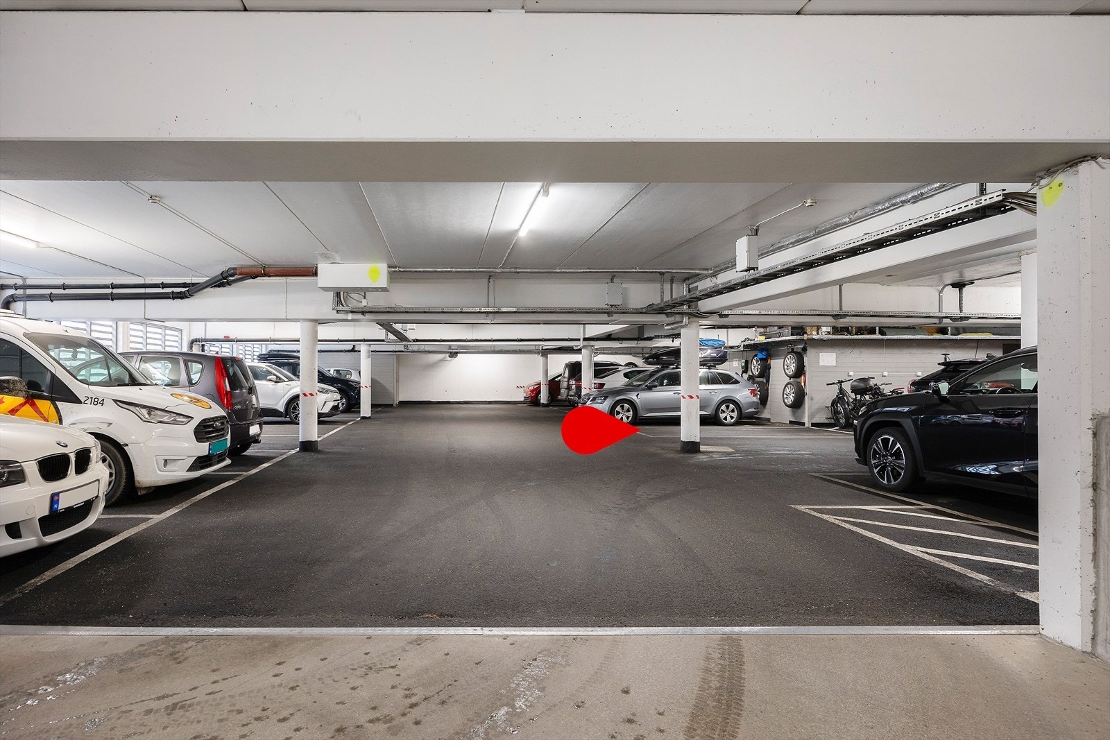 Parkeringskjeller Galleribilde