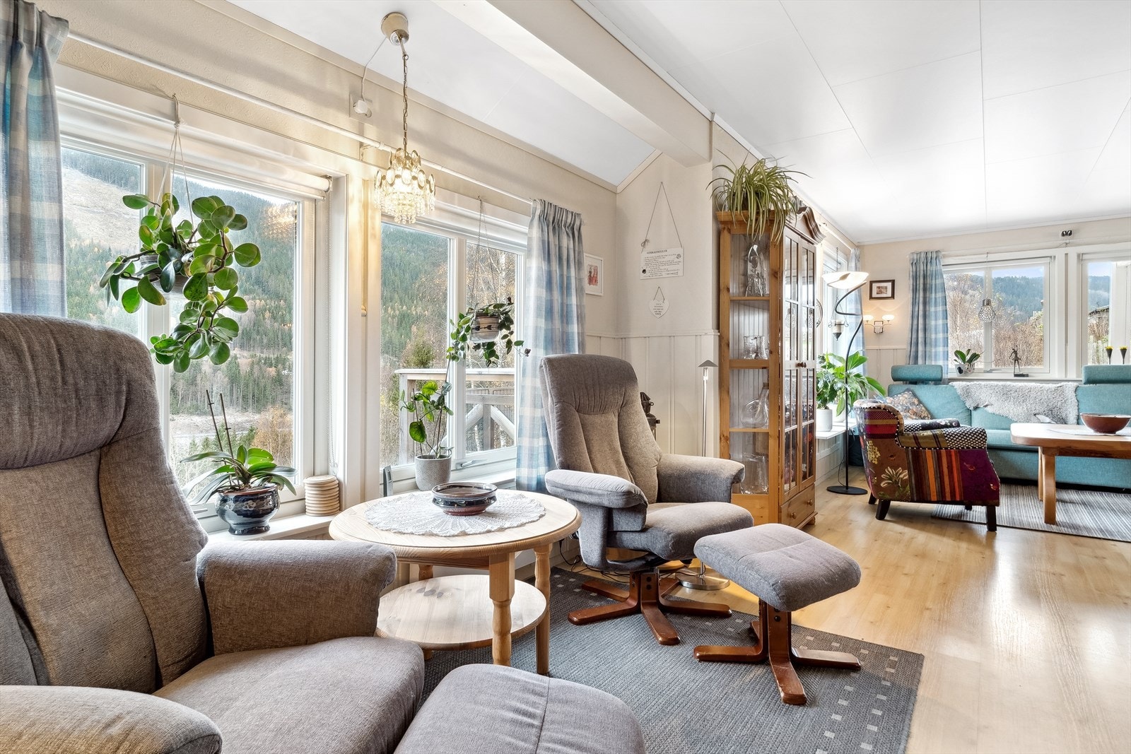 Her kan du enkelt møblere etter eget ønske med god plass til å skape de ulike soner om ønskelig. Galleribilde