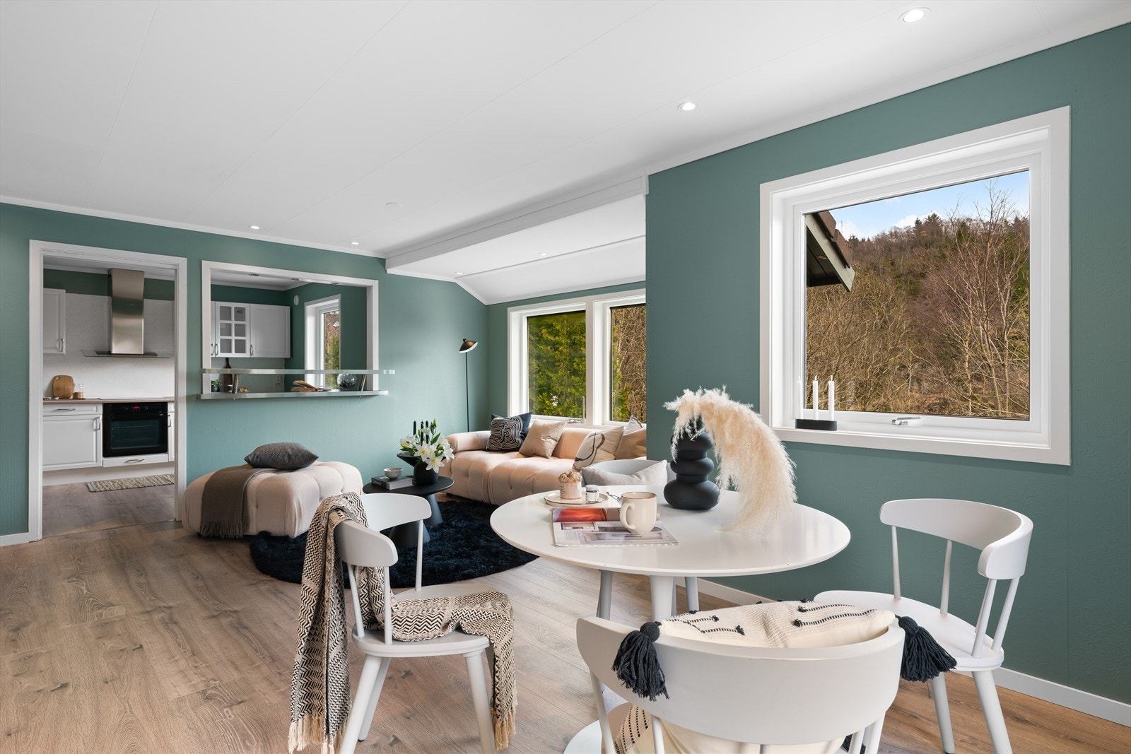 - Merk downlights i himling - Galleribilde