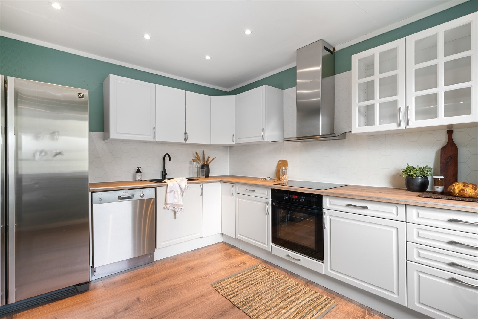 - Kjøkkenet måler 11m² - Galleribilde