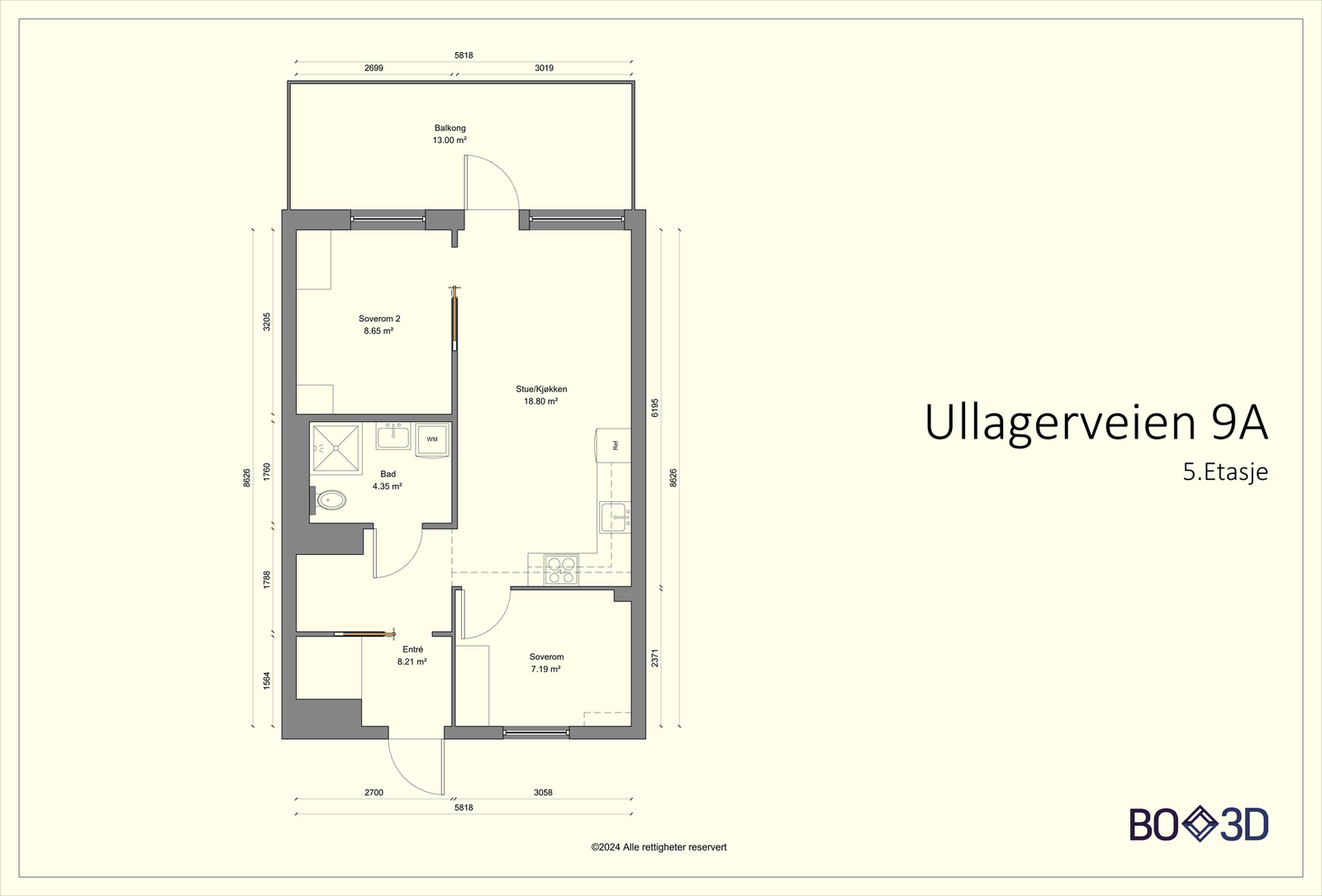 Plantegning. Galleribilde