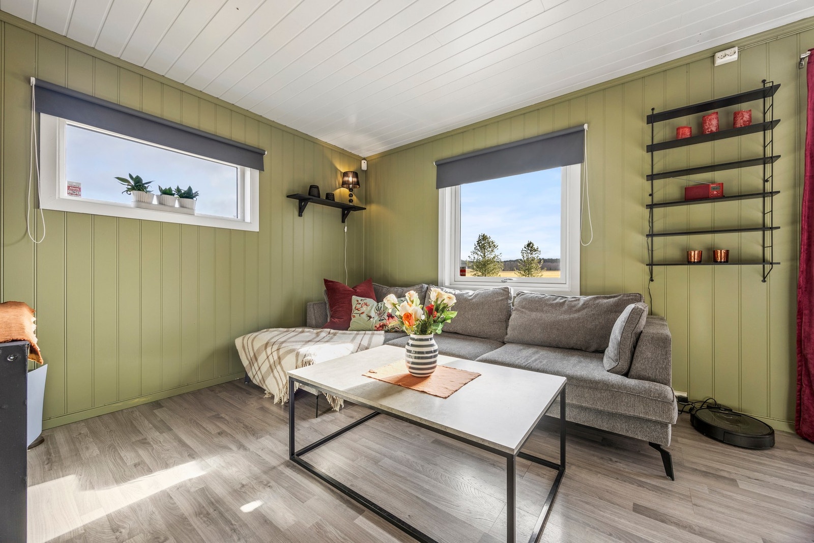 Hyggelig sofahjørne Galleribilde