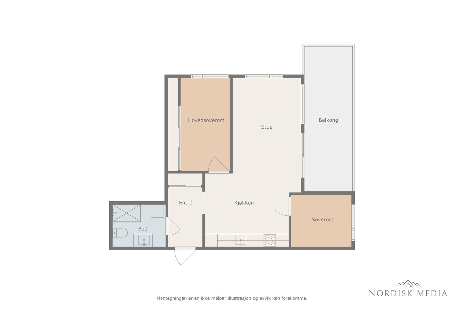 Planskisse. Galleribilde