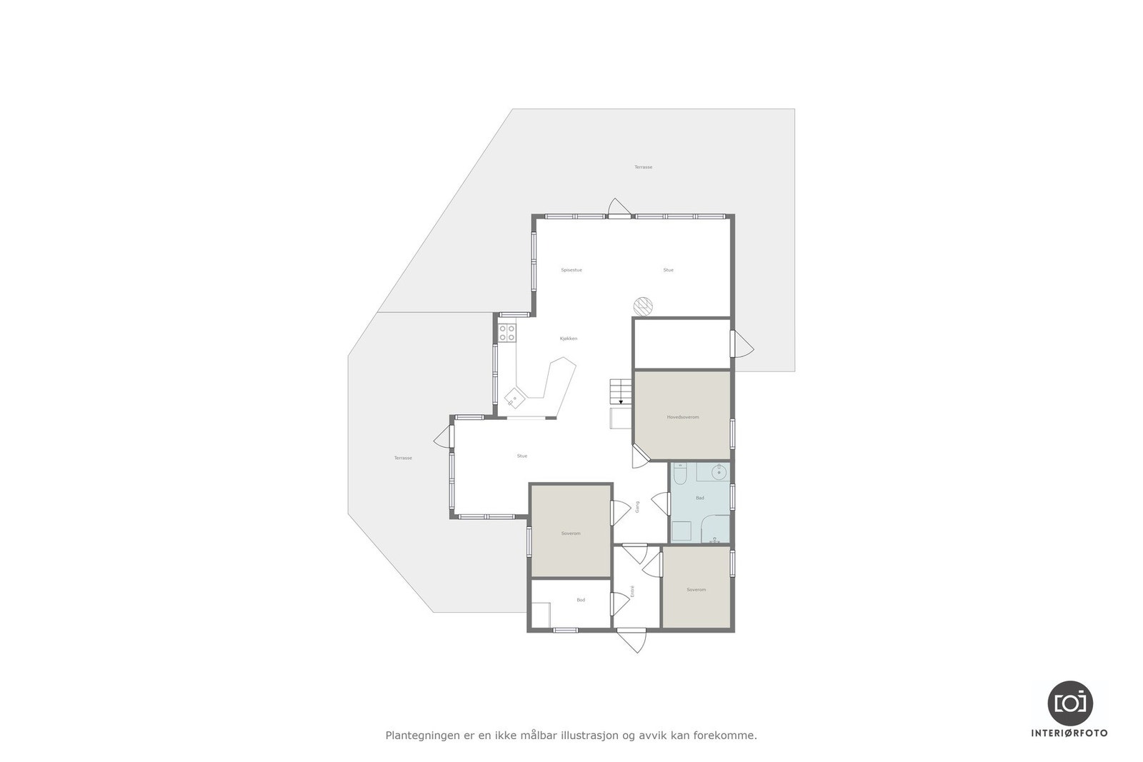Plantegning 27B Galleribilde