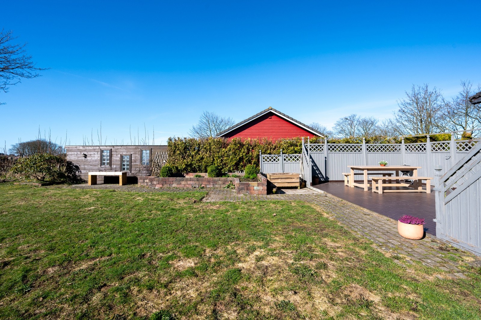 Mulighet for å dyrke egne grønnsaker, frukt og urter. Galleribilde