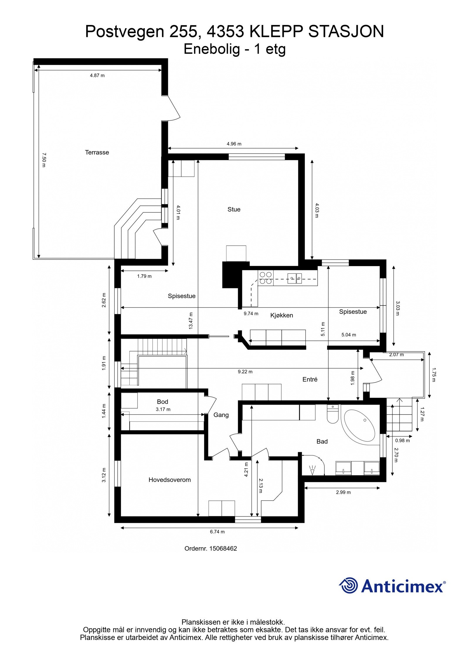 Plantegning | 1. etasje Galleribilde