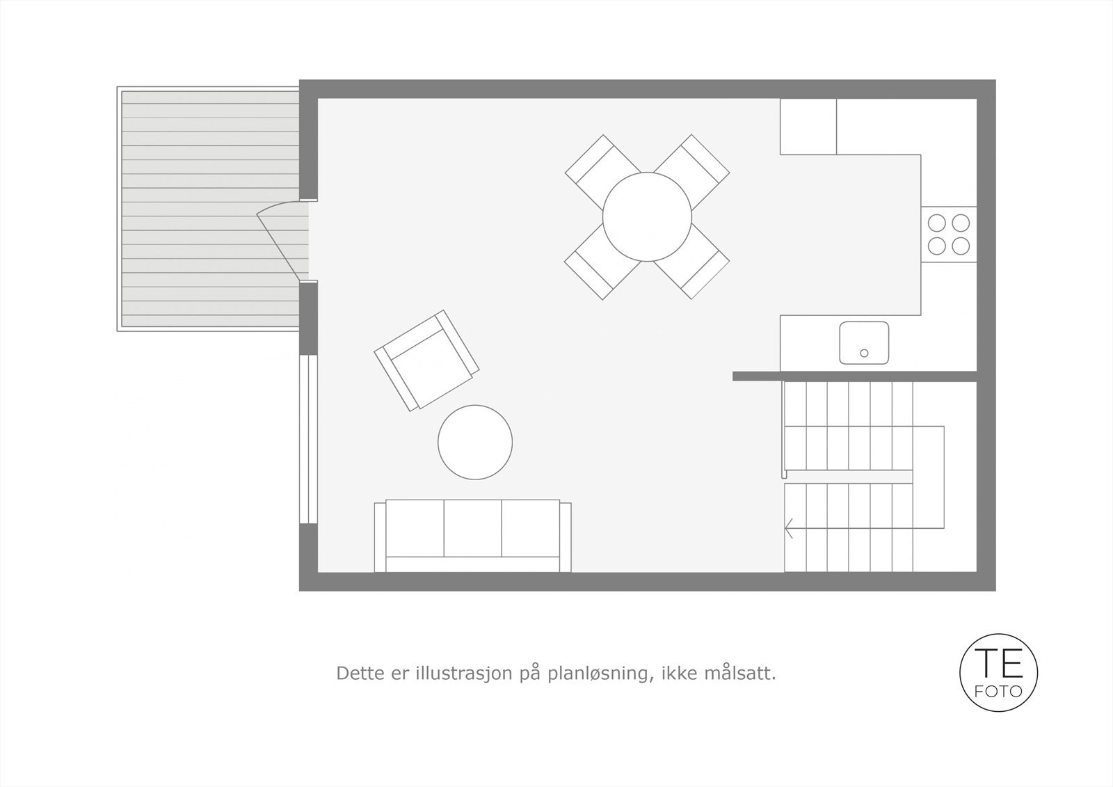 Plantegning 2.etasje Galleribilde