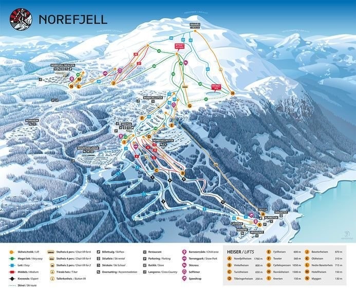 Norefjell Alpinsenter Galleribilde