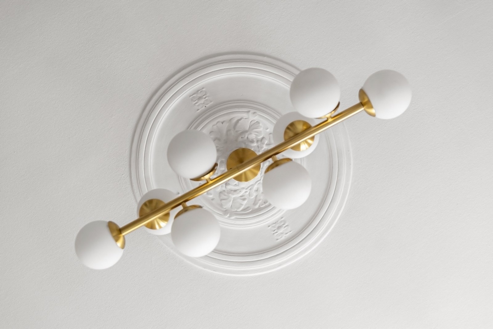 Stukkatur i himling i spisestuen Galleribilde