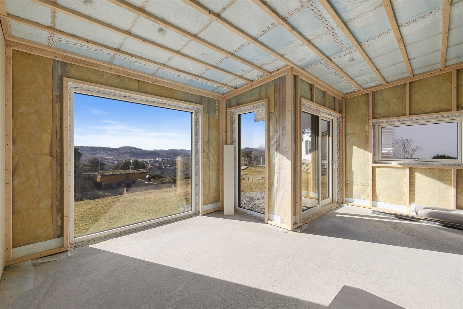 Boligen kan innredes etter eget ønske - her kan man skape drømmeboligen og skreddersy materialvalg og innredninger etter eget ønske og behov Galleribilde