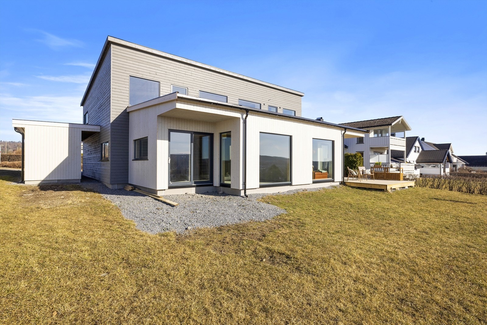 Fasade mot vest - 2a som er seksjon 1 ligger mot nord Galleribilde