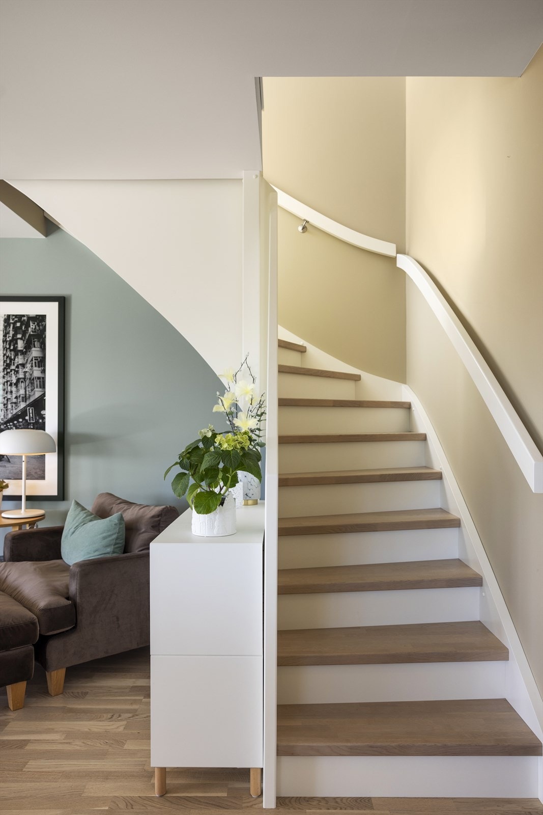 Trappegang til 2.etasje Galleribilde