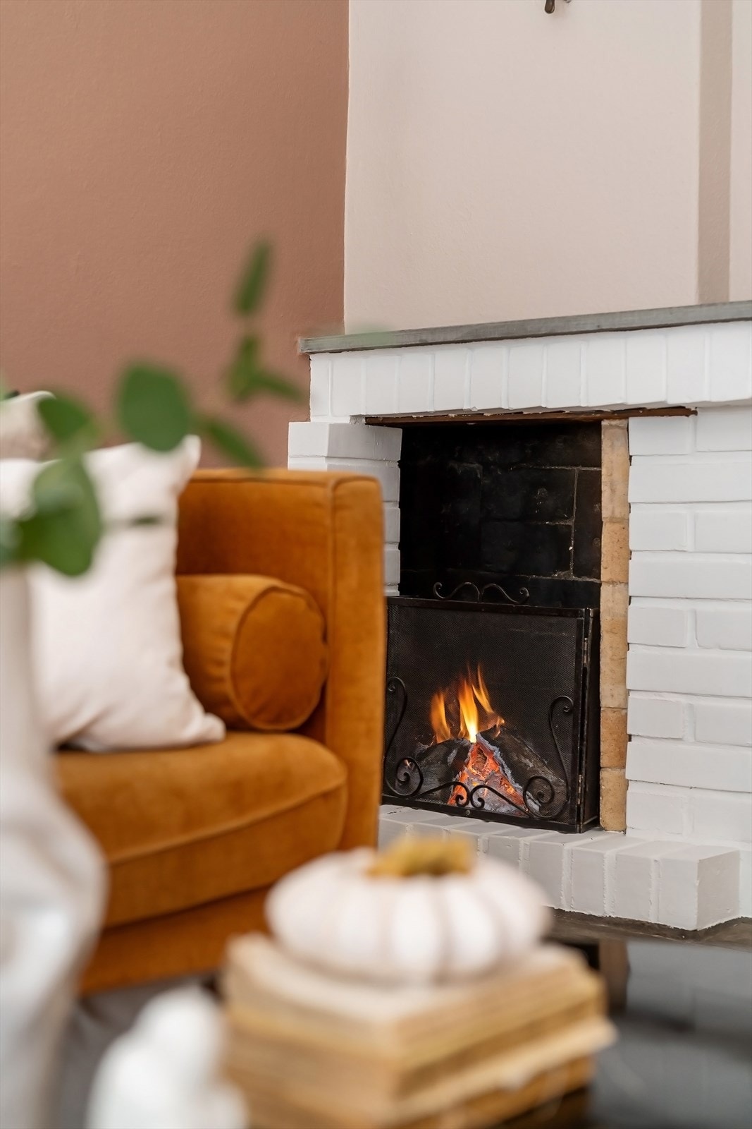 Deilig peis som avgir masse kos og varme til hele leiligheten Galleribilde
