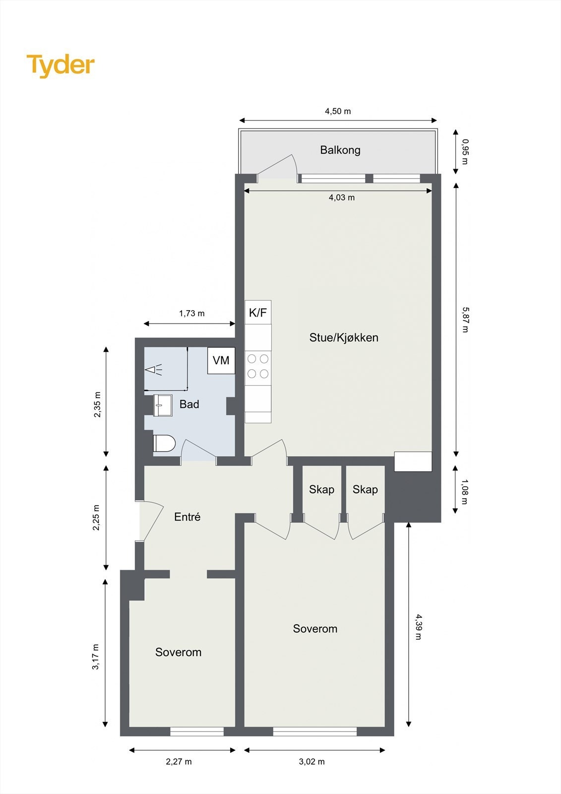 Alternativ plantegning Galleribilde
