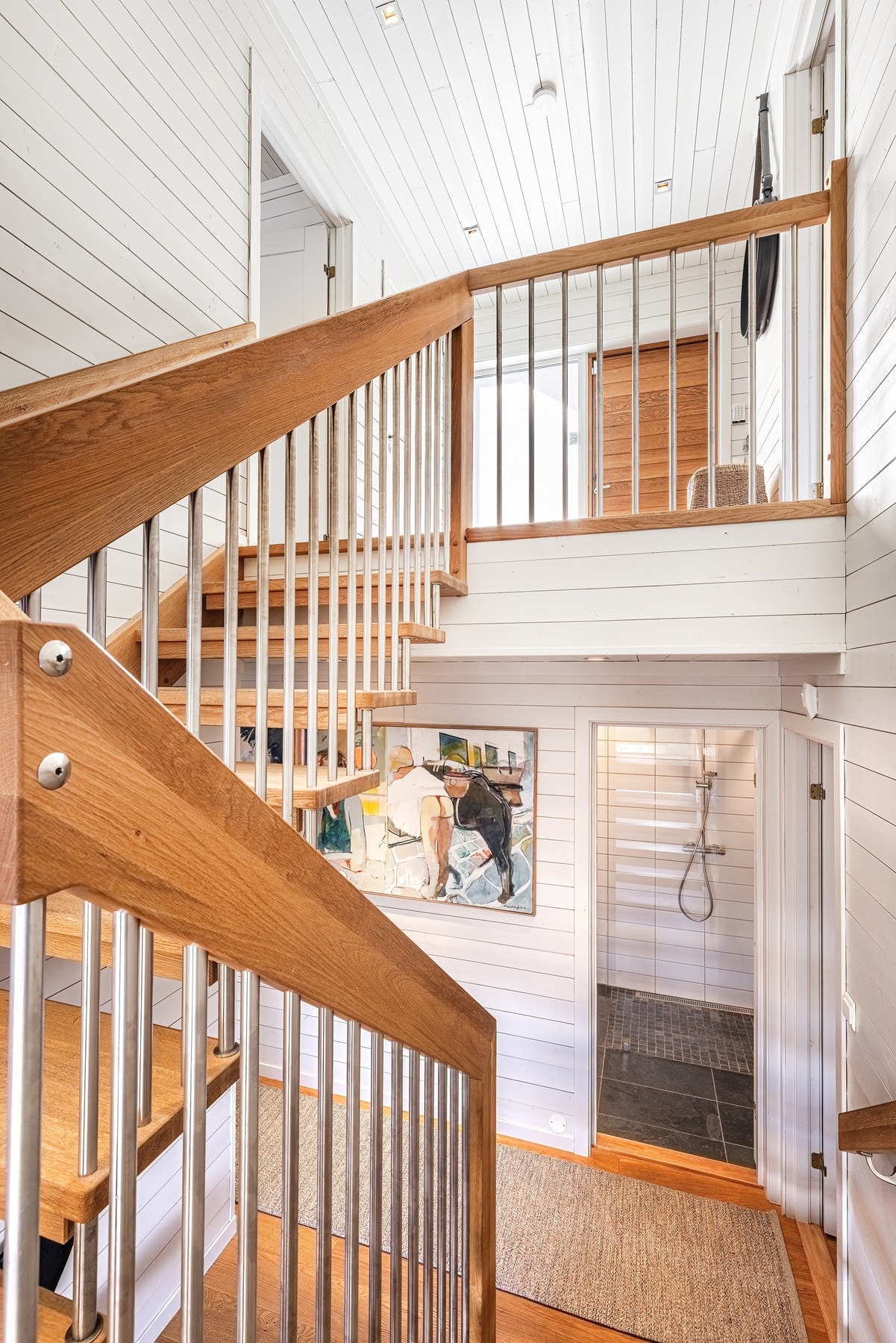 Hytta går over to plan. Galleribilde