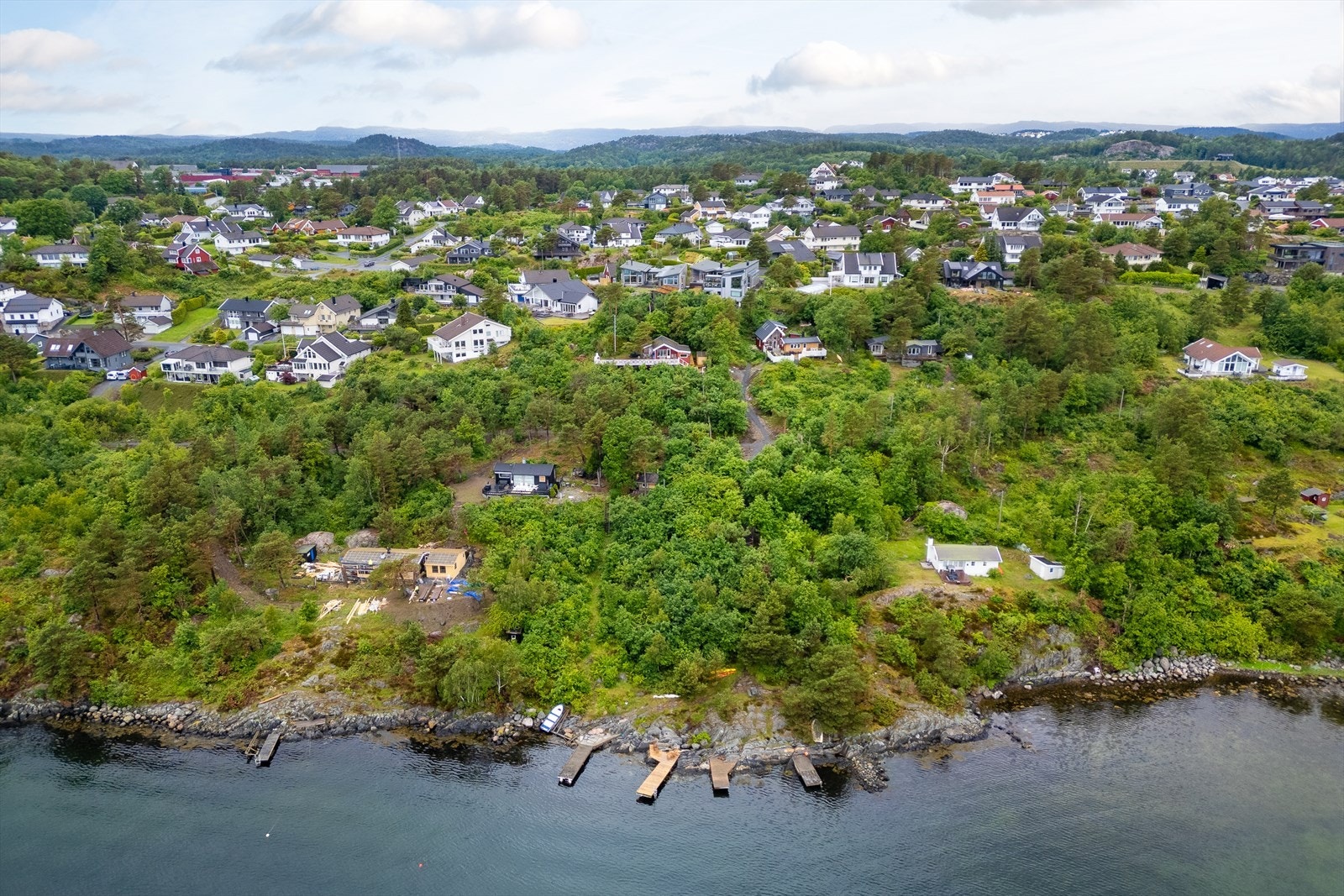 Dronebilde Galleribilde