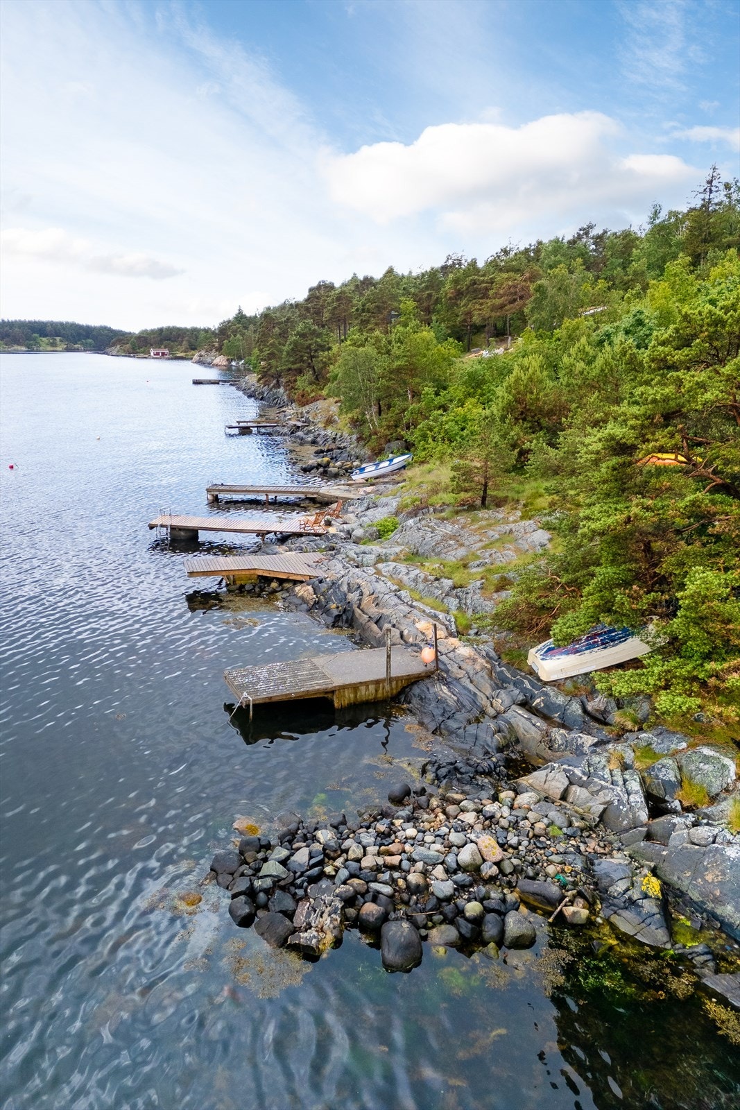 Privat brygge Galleribilde