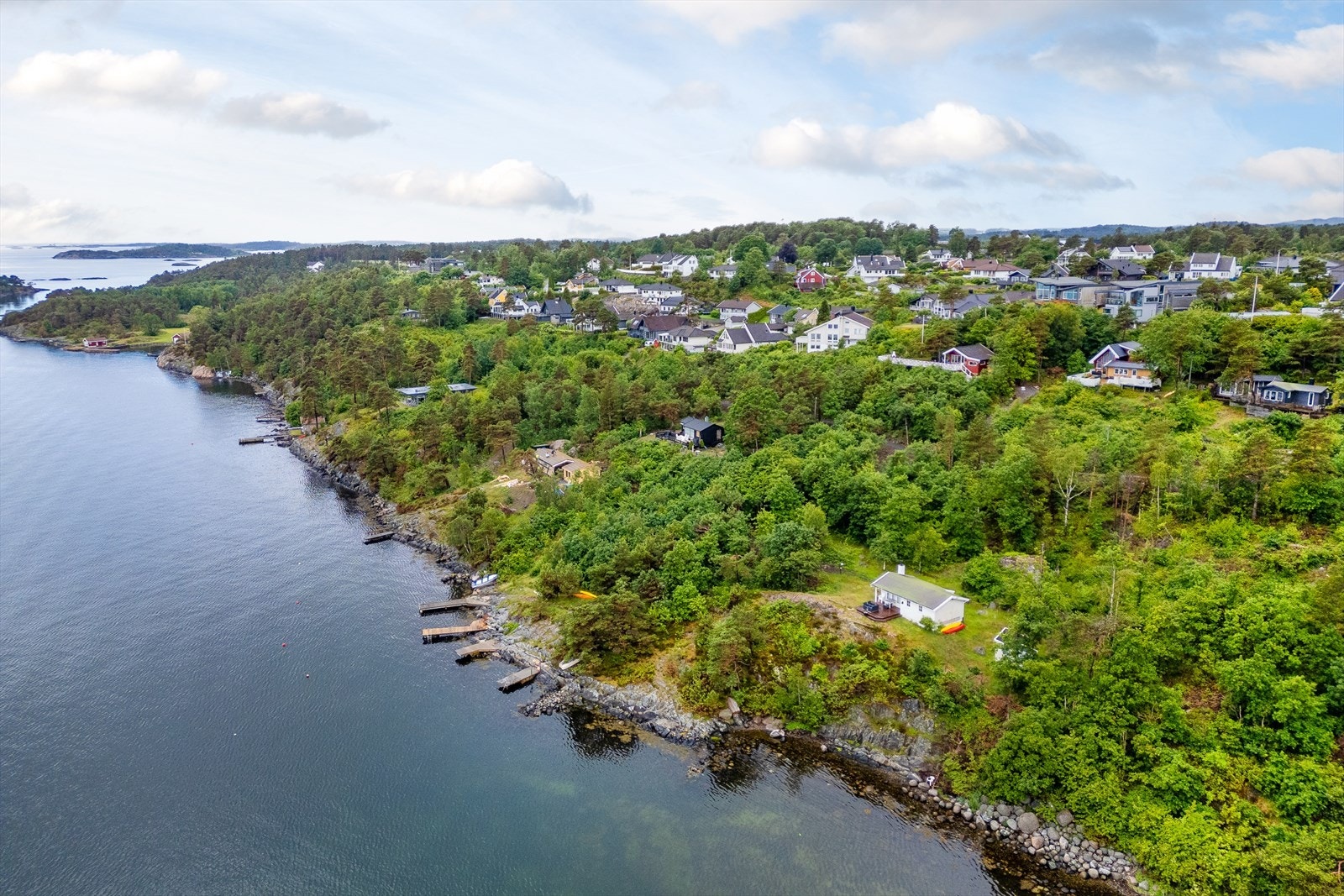 Dronebilde Galleribilde