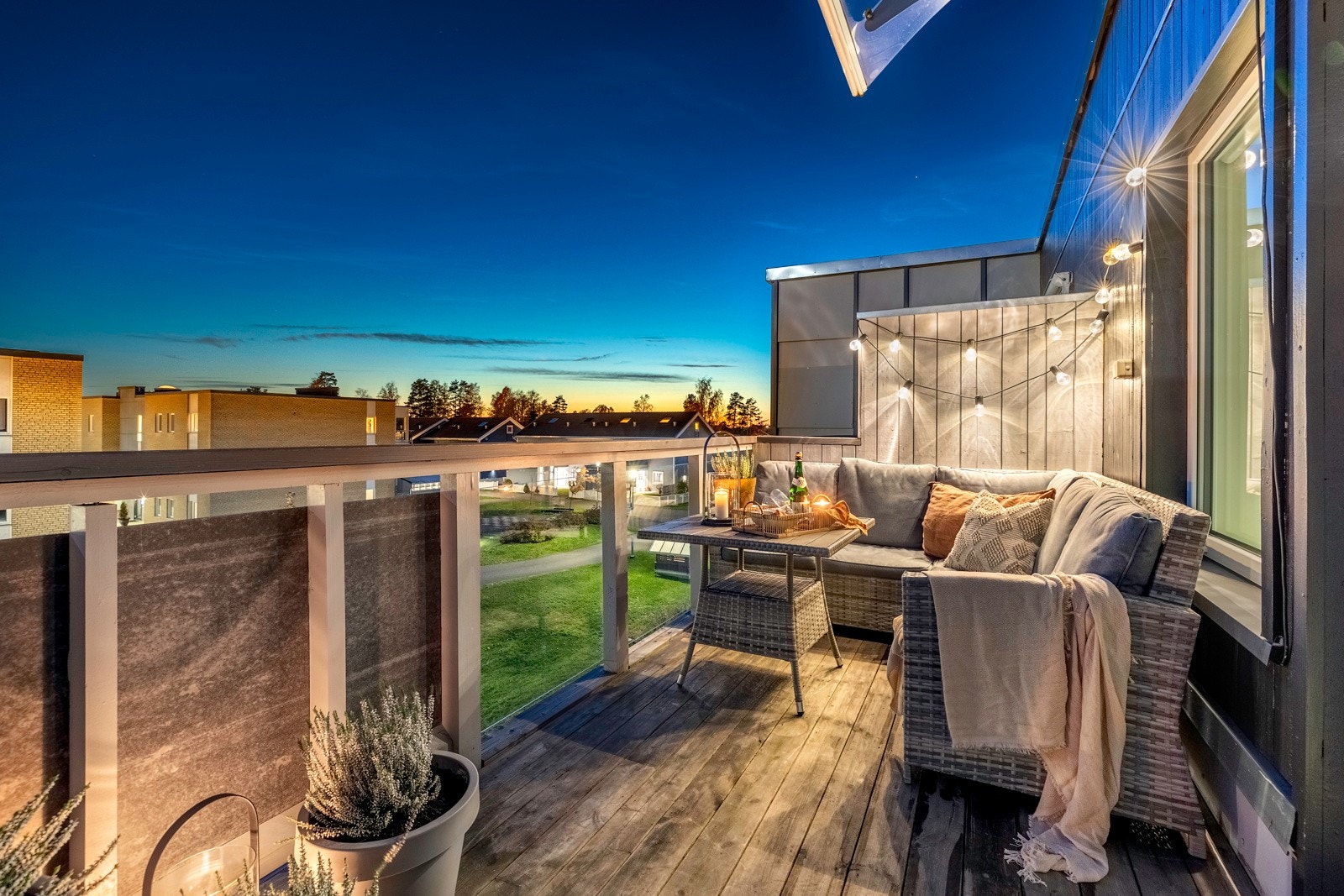 En privat oase med flott utsikt og gode solforhold. Galleribilde