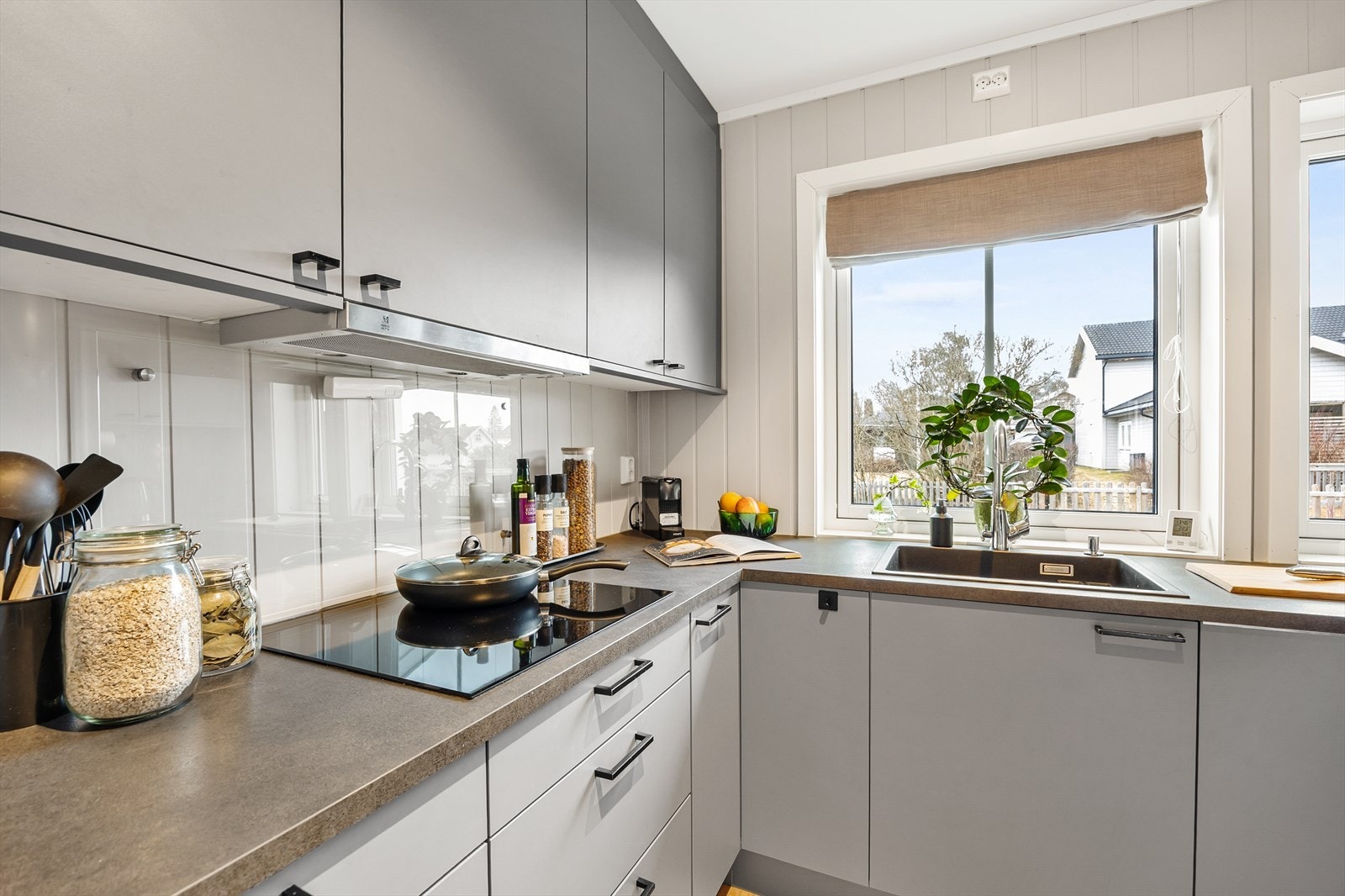 Det er balansert ventilasjon i boligen. Galleribilde
