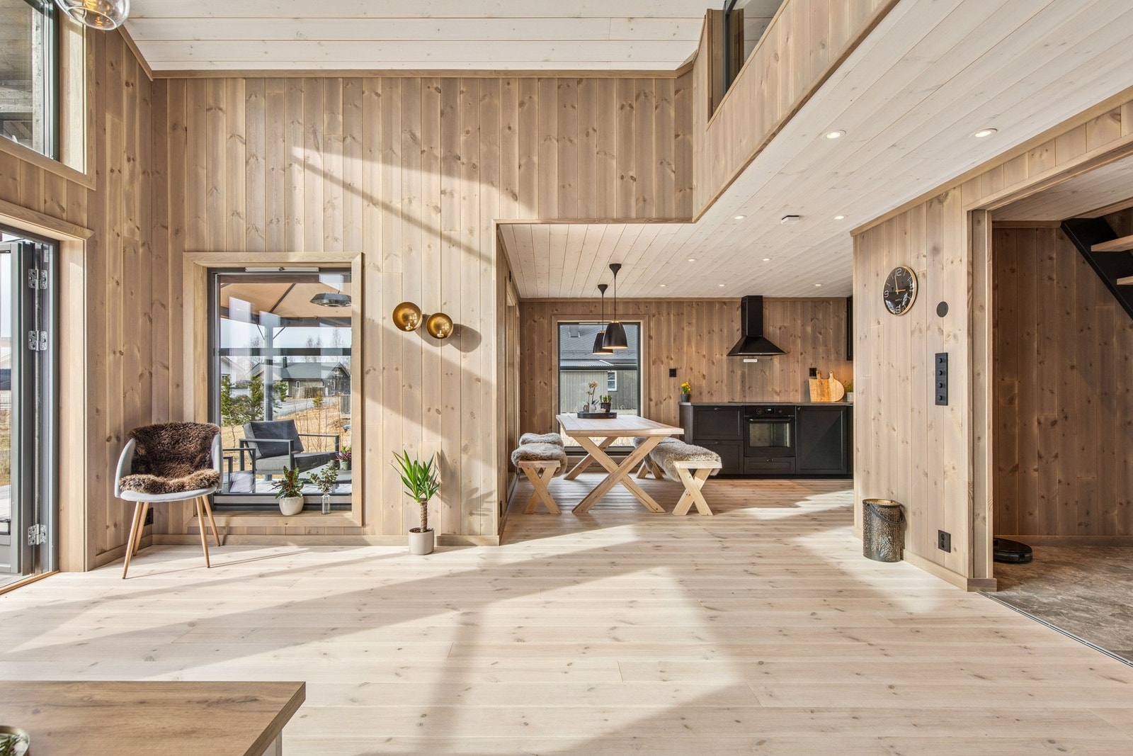 Et flott allrom for hyggelige stunder med familie og venner! Galleribilde