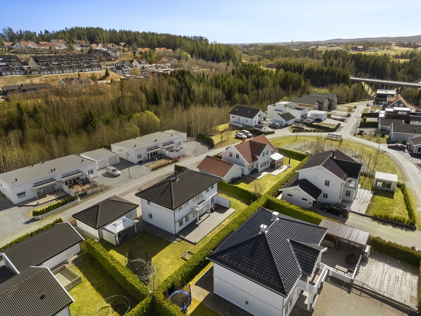 Dronefoto Galleribilde