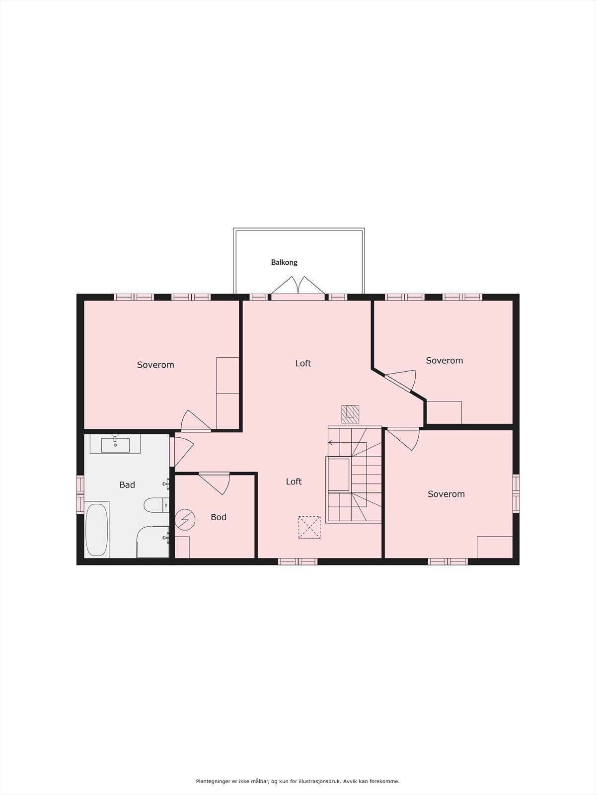 Plantegning Galleribilde