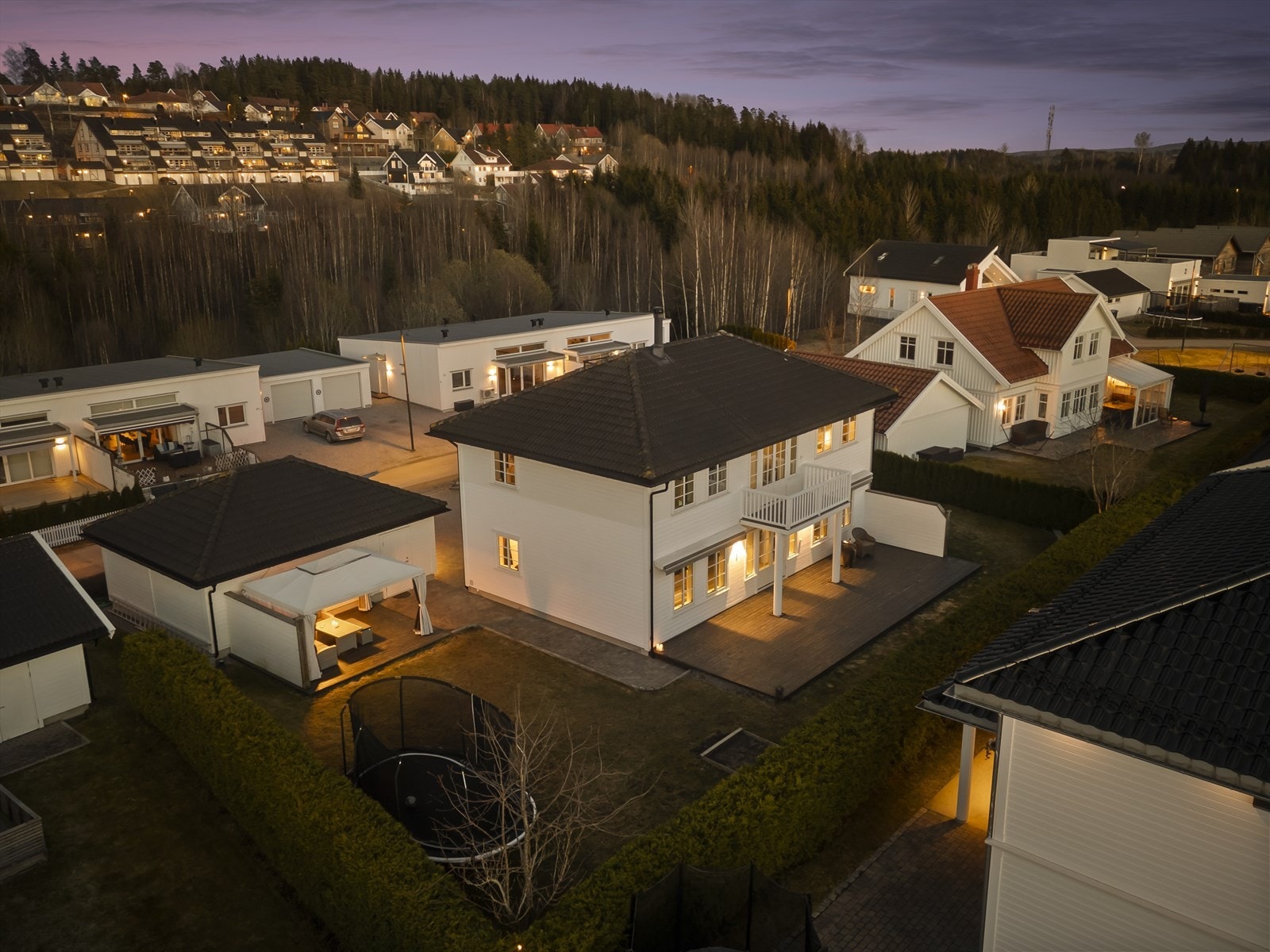 Dronefoto Galleribilde