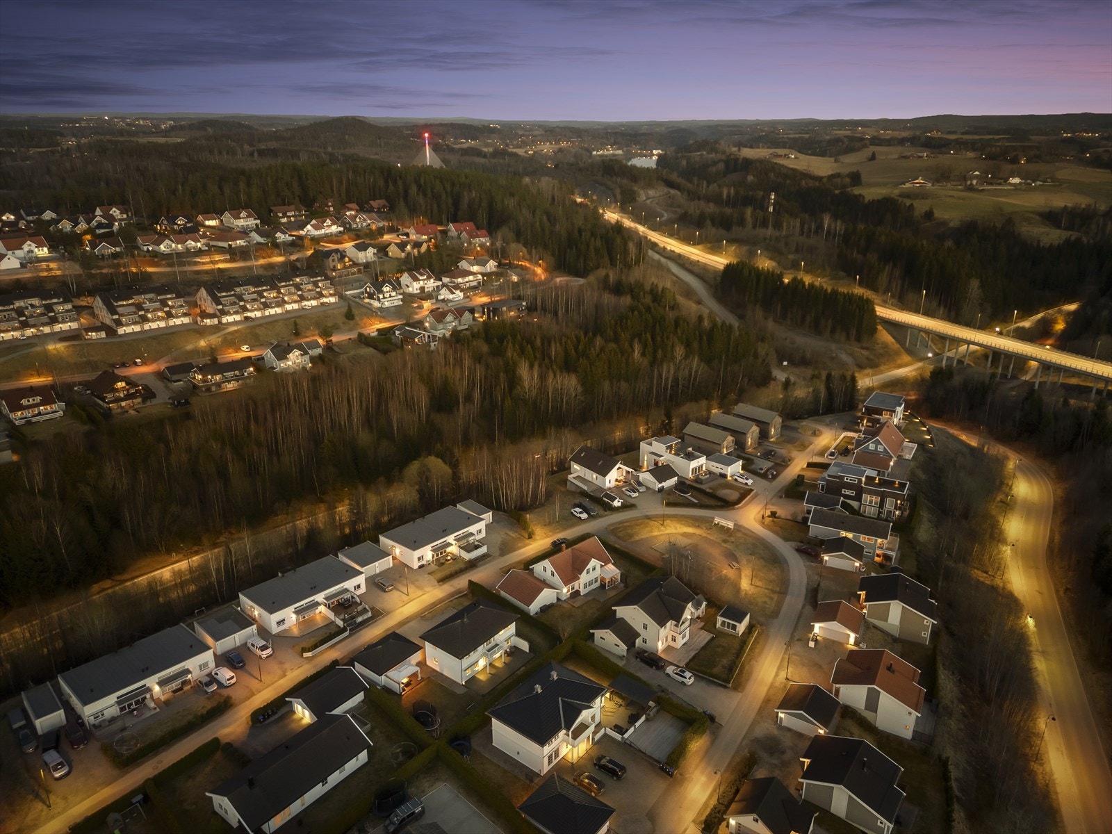 Dronefoto Galleribilde