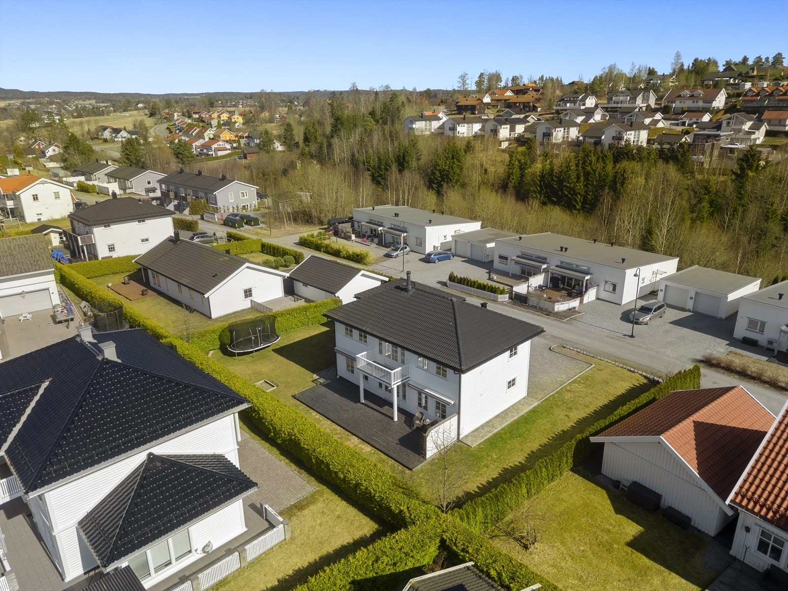 Dronefoto Galleribilde