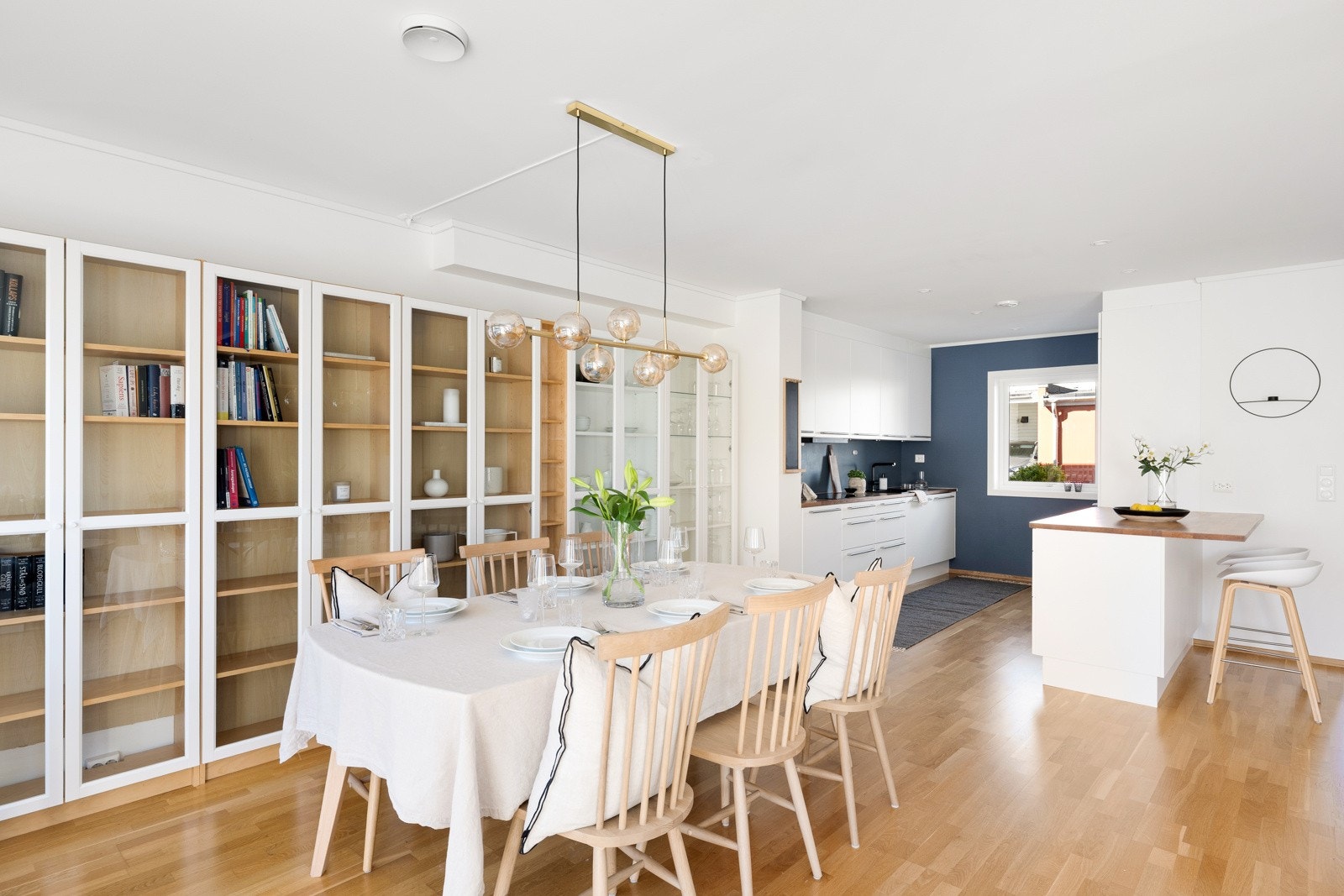 Vannbåren fjernvarme i gulv i 1.etg. Galleribilde